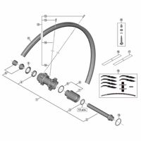 シマノ Y0FH98030 WHーRS370ーTLーR12 リムステッカーユニット 1セット(4個)（直送品）