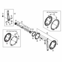 シマノ Y1LD26000 FCーM610/M591/M590/T611 チェーンリング 26T 1セット(3個)（直送品）