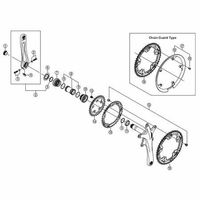 シマノ Y1NC98010 FCー3503 39T L 1セット(4個)（直送品）