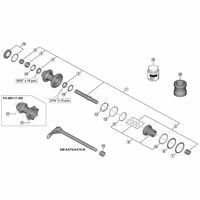 シマノ Y3FM25000 FHーM9111 インナーカバー 1セット(3個)（直送品）