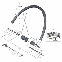 シマノ Y3TV98020 FHーT670 クイック組 168mm ブラック 1セット(4個)（直送品）