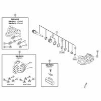 シマノ Y42U15000 クリートワッシャー (ブラック/1個) 1セット(10個)（直送品）