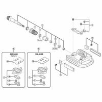 シマノ Y46K98040 体カバー (左) & 取付ボルト (M5) 1セット(4個)（直送品）