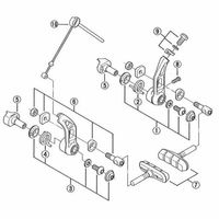 シマノ Y82F98051 Zタイプ ユニットリンク A 1セット(5個)（直送品）