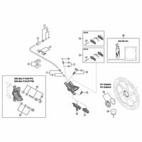 シマノ Y8J498020 BRーM8000 キャリパーボルトユニット34.4 1セット(5個)（直送品）