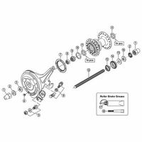 シマノ Y22V03001 左玉押し (M9×12.12mm) 1セット(5個)（直送品）