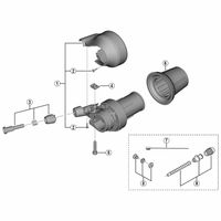 シマノ Y6F004100 カバー固定ボルト 1セット(20個)（直送品）