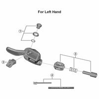 シマノ Y0FC98010 SLーMT800 ケーブル固定ボルトユニット 1セット(4個)（直送品）