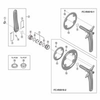 シマノ Y1G398150 インナーカバー & Oリング 1セット(4個)（直送品）