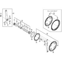 シマノ Y1GE98050 プレート 1セット(12個)（直送品）