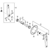 シマノ Y1KK98040 プレート 1セット(8個)（直送品）