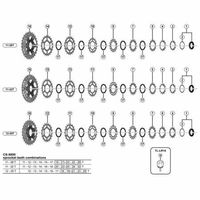シマノ Y1PJ16100 CSー5800 スプロケット 16T B 1セット(4個)（直送品）