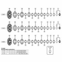 シマノ Y1PJ21300 CSー5800 スプロケット 21T D 1セット(3個)（直送品）