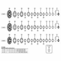 シマノ Y1PJ19500 CSー5800 スプロケット 19T F 1セット(3個)（直送品）