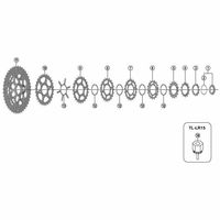 シマノ Y1RK13000 CSーM8000 スプロケット 13T 1セット(3個)（直送品）