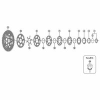 シマノ Y1VN28000 CSーM7000 スプロケット 28T 1セット(3個)（直送品）