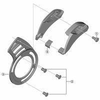 シマノ Y1VV00008 SMーCDE80 ラバーバンド 1セット(10個)（直送品）