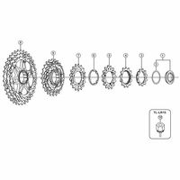 シマノ Y1YR15000 15Tギア (bj/bkグループ用) 1セット(5個)（直送品）