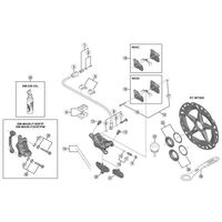 シマノ Y1XD98030 BRーM9120 バンジョーボルト/Oリング 1セット(3個)（直送品）