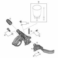 シマノ Y1XJ16000BLーM9100カバー Y1XJ16000 1セット(12個)（直送品）