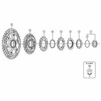 シマノ Y1YR98010 ロックリング & スペーサー 1セット(3個)（直送品）