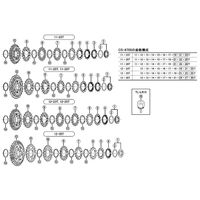 シマノ Y1YX1700D 17Tギア (11ー25T、11ー28T用) 1セット(3個)（直送品）