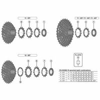 シマノ Y1Z81101N CSー4600 スプロケット 11T 1セット(3個)（直送品）