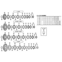 シマノ Y1ZD1800E 18Tギア (12ー23T用) 1セット(3個)（直送品）