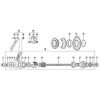 シマノ Y28220000 CBーE110 ダストキヤツプR42 1セット(20個)（直送品）