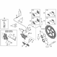 シマノ Y2RV06000 BRーM8120 バンジョーボルト 1セット(3個)（直送品）