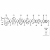 シマノ Y35762303 ギア間座 (t=3.0mm) 1セット(8個)（直送品）