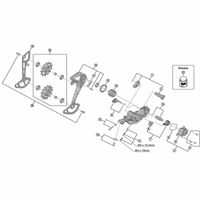 シマノ Y3FY51000 RDーM7100 バンパー 1セット(20個)（直送品）