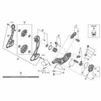 シマノ Y3GE06000 RDーRX810 左プレートGS 1セット(3個)（直送品）