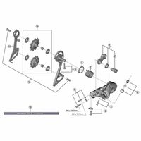 シマノ Y3F358000RDーR7000B軸2 Y3F358000 1セット(5個)（直送品）