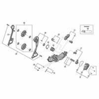 シマノ Y3FK41000 RDーRX800 P.M.パッキン 1セット(20個)（直送品）