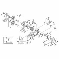 シマノ Y53M24700 RDーM675 プーリーボルト 1セット(10個)（直送品）