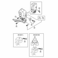 シマノ Y5P6001D0 FDー6870 F アジャスト SCREW M4 1セット(10個)（直送品）