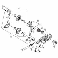 シマノ Y5X710000 左プレート 1セット(3個)（直送品）