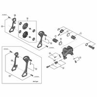 シマノ Y5YC98040 RDー6800 ストロークアウターボルト ユニット 1セット(10個)（直送品）