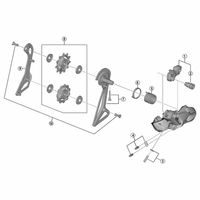 シマノ Y5ZV98060 RDーR9150 プレートボルト 2P 1セット(8個:2個×4個)（直送品）