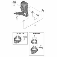 シマノ Y5ZW00031 FDーR9150 プラグカバー 1セット(10個)（直送品）