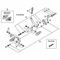 シマノ Y8A023000 取付ナット (前用/27.0mm) 1セット(3個)（直送品）