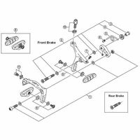 シマノ Y8FN10000 アームバネ 1セット(4個)（直送品）