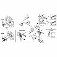 シマノ Y8LF11000 BRーM987 Pアダプター軸 1セット(5個)（直送品）