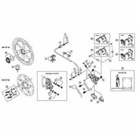 シマノ Y8LF98010 BRーM987 ニップル / Oリング 1セット(3個)（直送品）