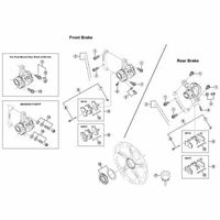 シマノ Y8LF98040 BRーM987 キャリパーボルト 36.3mm 1セット(3個)（直送品）