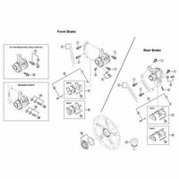 シマノ Y8LF98050 BRーM987 キャリパーボルト 30.5mm 1セット(3個)（直送品）