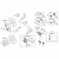 シマノ Y8P898010SMーRT70ロックリング/間座 Y8P898010 1セット(3個)（直送品）