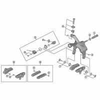 シマノ Y8PP98050 BRーR9100 シューホルダー固定ボルトユニット 1セット(4個)（直送品）