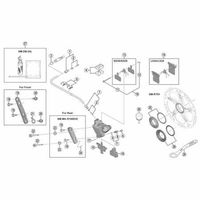 シマノ Y8PY98010 BRーRS405 パッド軸/スナップリテーナー 1セット(8個)（直送品）